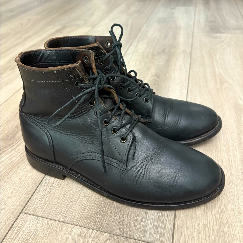 Oak Street Bootmakers Men's Trench Boot 9.5D Black